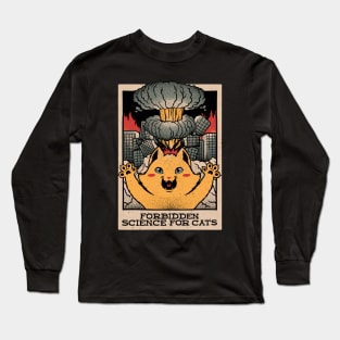 Forbidden Science For Cats by Tobe Fonseca Long Sleeve T-Shirt